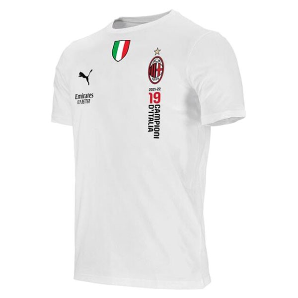 Camiseta AC Milan 19 Campion Italia 2022/2023 Blanco